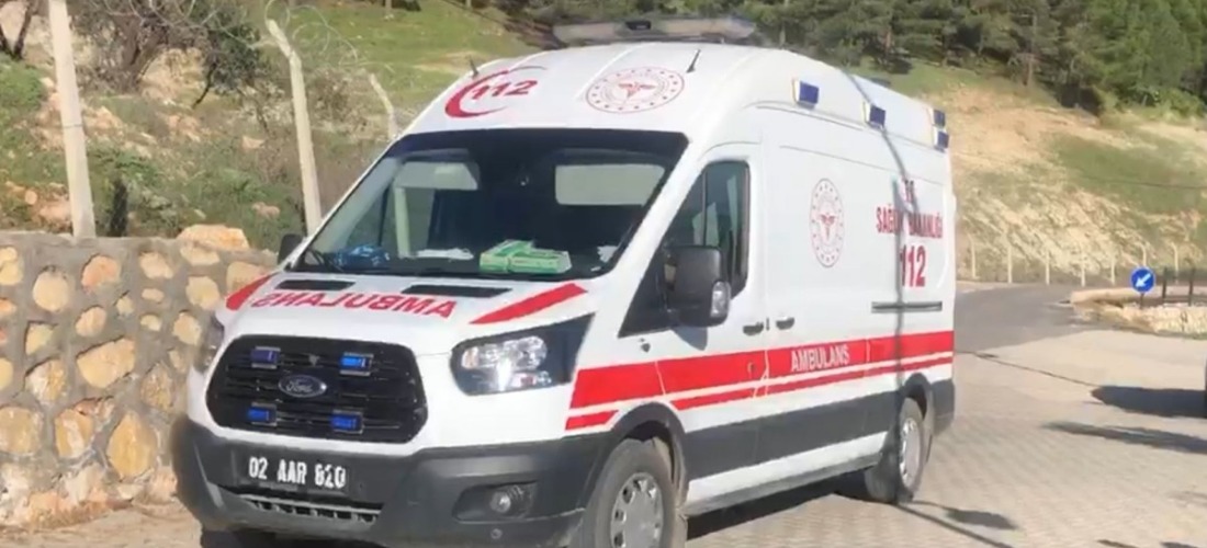 Karadağ’da meydana gelen kazada iki kişi yaralandı