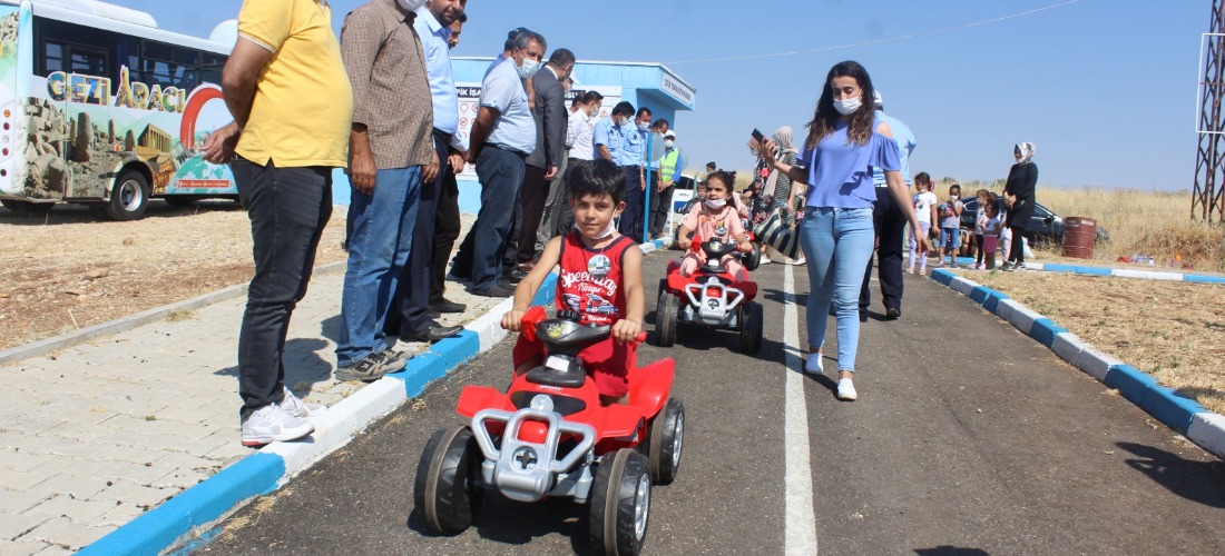 Kahta Çocuk Trafik Eğitim Parkı Hizmet Vermeye Başladı